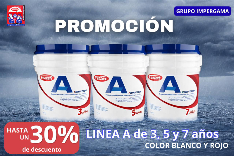 Promoción 30% descuento en Línea A - Grupo Impergama